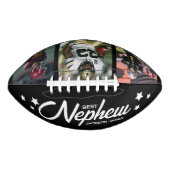 Best Nephew Photo Collage Football アメリカンフットボール (正面)