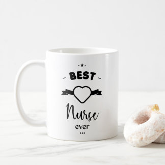 Best nurse ever コーヒーマグカップ