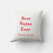 Best nurse ever medical professional paramedical d クッション (裏面)