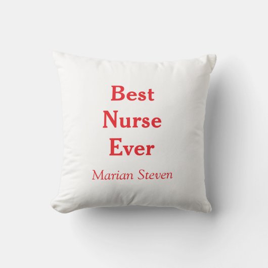 Best nurse ever medical professional paramedical d クッション (正面)