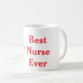 Best nurse ever medical professional paramedical d コーヒーマグカップ (正面右)