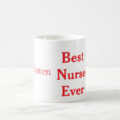 Best nurse ever medical professional paramedical d コーヒーマグカップ (中央)