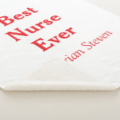 Best nurse ever medical professional paramedical d シェルパブランケット (3/4)