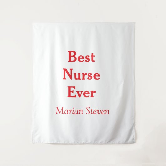 Best nurse ever medical professional paramedical d タペストリー (正面)