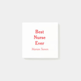 Best nurse ever medical professional paramedical d ポストイット