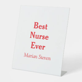 Best nurse ever medical professional paramedical d 台座サイン