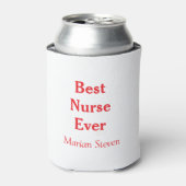 Best nurse ever medical professional paramedical d 缶クーラー (缶正面)