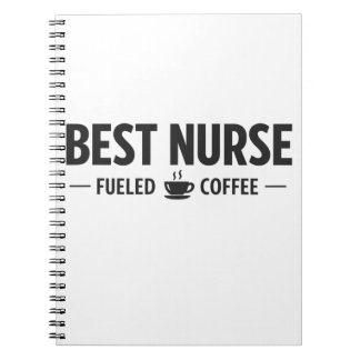 Best Nurse Fueled by Coffee Notebook ノートブック