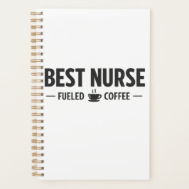 Best Nurse Fueled by Coffee Planner プランナー手帳