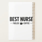 Best Nurse Fueled by Coffee Planner プランナー手帳 (裏面)