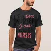 Best Nurses Are School Nurses Stethoscope for Medi Tシャツ (正面)