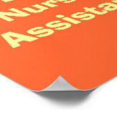 Best Nursing Assistants posters Celebration June ポスター (角)