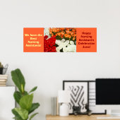 Best Nursing Assistants posters Celebration June ポスター (ホームオフィス)