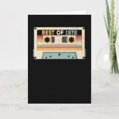 Best Of 1972 Birthday Cassette Tape カード (正面)