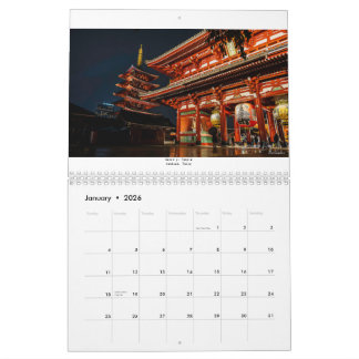 Best of Japan - 2026 Calendar カレンダー
