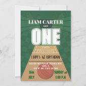 Best one First Birthday Invitation 招待状 (正面)