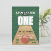 Best one First Birthday Invitation 招待状 (スタンド正面)