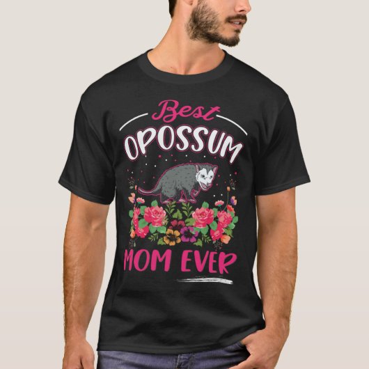 Best Opossum Mom Ever Trash Cat Possum Opossum  1 Tシャツ (正面)