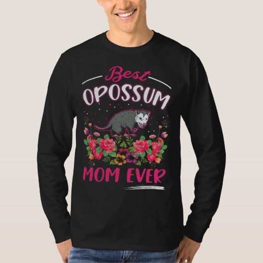 Best Opossum Mom Ever Trash Cat Possum Opossum  1 Tシャツ (正面)