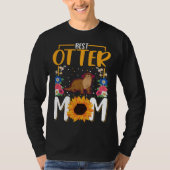 Best Otter Mom Ever  1 Tシャツ (正面)