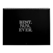 best papa ever カレンダー (カバー)