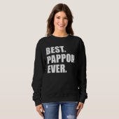 Best Pappou Ever Greek Grandfather 1 スウェットシャツ (正面フル)