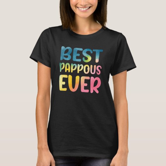 Best Pappous Ever Father's Day Pappous Tシャツ (正面)