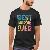 Best Pappous Ever Father's Day Pappous Tシャツ (正面)