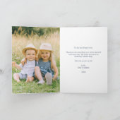 Best Pappy Ever | Father's Day Photo カード (内部)