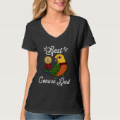 Best Parrot Dad I Jenday Conure Tシャツ (正面)