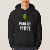 Best Parrot Mama  Women  Pet パーカ (正面)