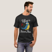 Best Parrot Mom I Blue throated Macaw Tシャツ (正面フル)