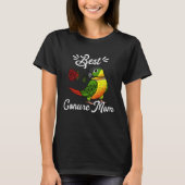 Best Parrot Mom I Yellow sided Green Cheek Conure Tシャツ (正面)