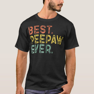 Best PeePaw Ever Vintage Retro PeePaw Zip  Tシャツ