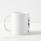 Best Physical Therapist Ever Typography Gift コーヒーマグカップ (左)