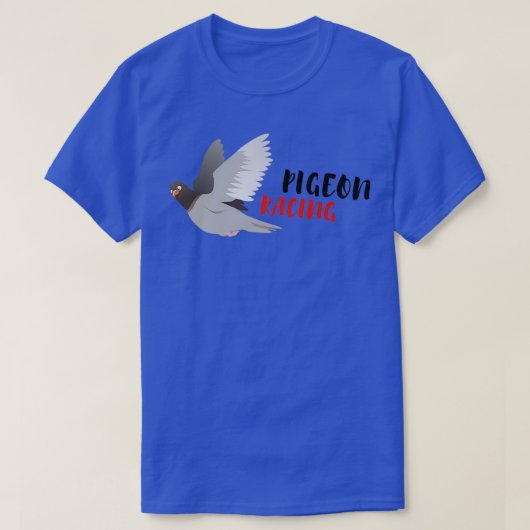 Best Pigeon Racing 4 Tシャツ (デザイン正面)