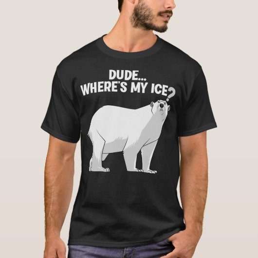 Best Polar Bear Design For Men Boys Kids Polar Bea Tシャツ (正面)