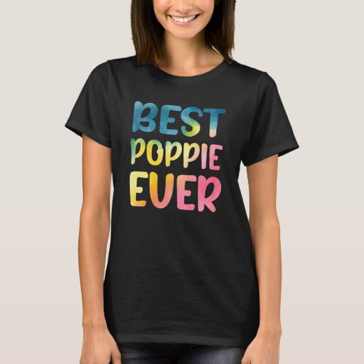 Best Poppie Ever Father's Day Poppie Tシャツ (正面)