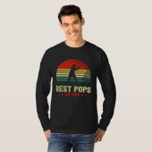 Best Pops By Par Daddy Father s Day Golf Golfer Tシャツ (正面フル)