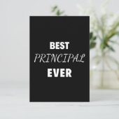Best Principal Ever サンキューカード (スタンド正面)