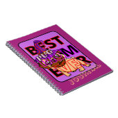 Best  Pug Mom Ever ノートブック (右側)