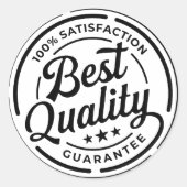Best Quality 100% Satisfaction Guarantee ラウンドシール (正面)
