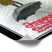 Best Raincoat Vintage Poster ポスター (角)