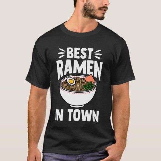 Best Ramen in Town - Funny Kawaii Ramen Noodles Gi Tシャツ (正面)