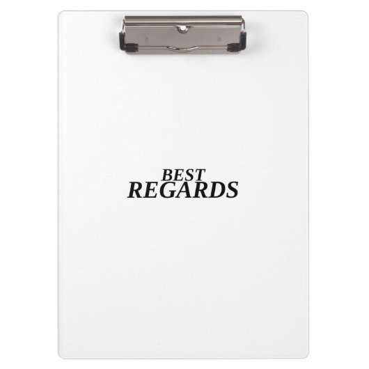 Best Regards Professional Clipboard クリップボード (正面)