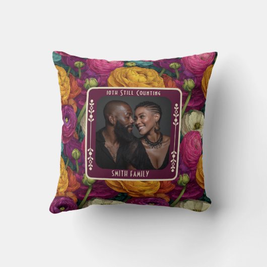 Best Romantic Marriage Throw Pillow For Spouse クッション (裏面)