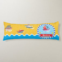 Best Sailor Baby Blue Orange ボディピロー