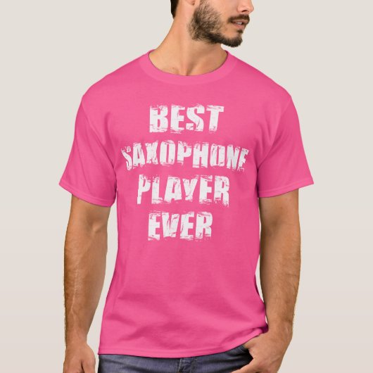Best Saophone Player Ever friend Tシャツ (正面)