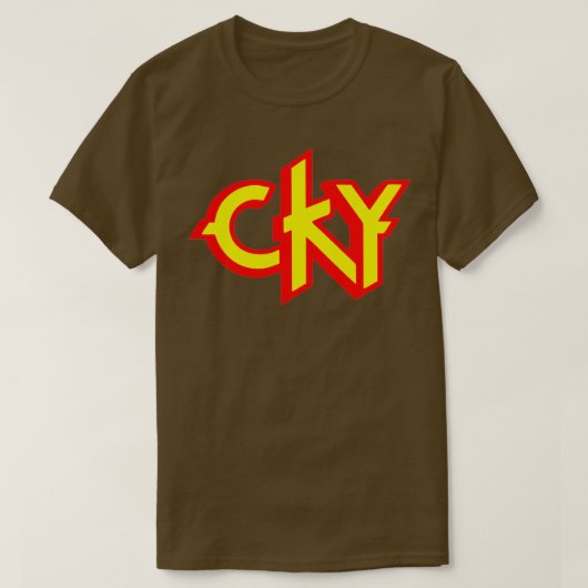 BEST SELLER CKY Skateboarding MerchandiseTShirt Tシャツ (デザイン正面)