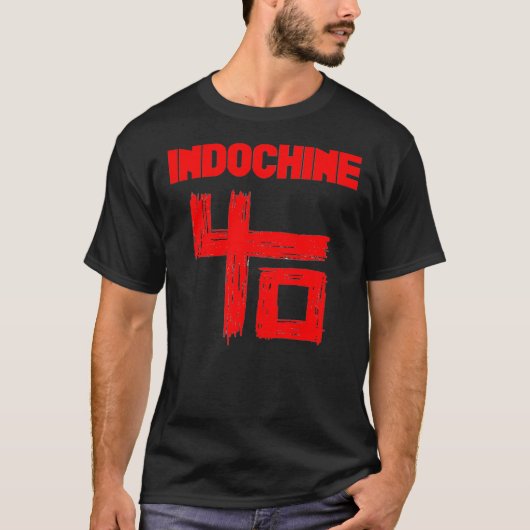 Best Seller Indochine Best Of French pop and new w Tシャツ (正面)